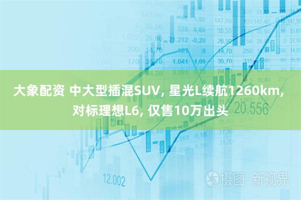 大象配资 中大型插混SUV, 星光L续航1260km, 对标理想L6, 仅售10万出头